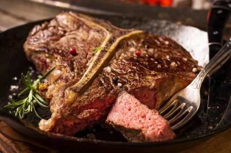 Tips for grilling your nice thick-cut steaks from Baumann's.